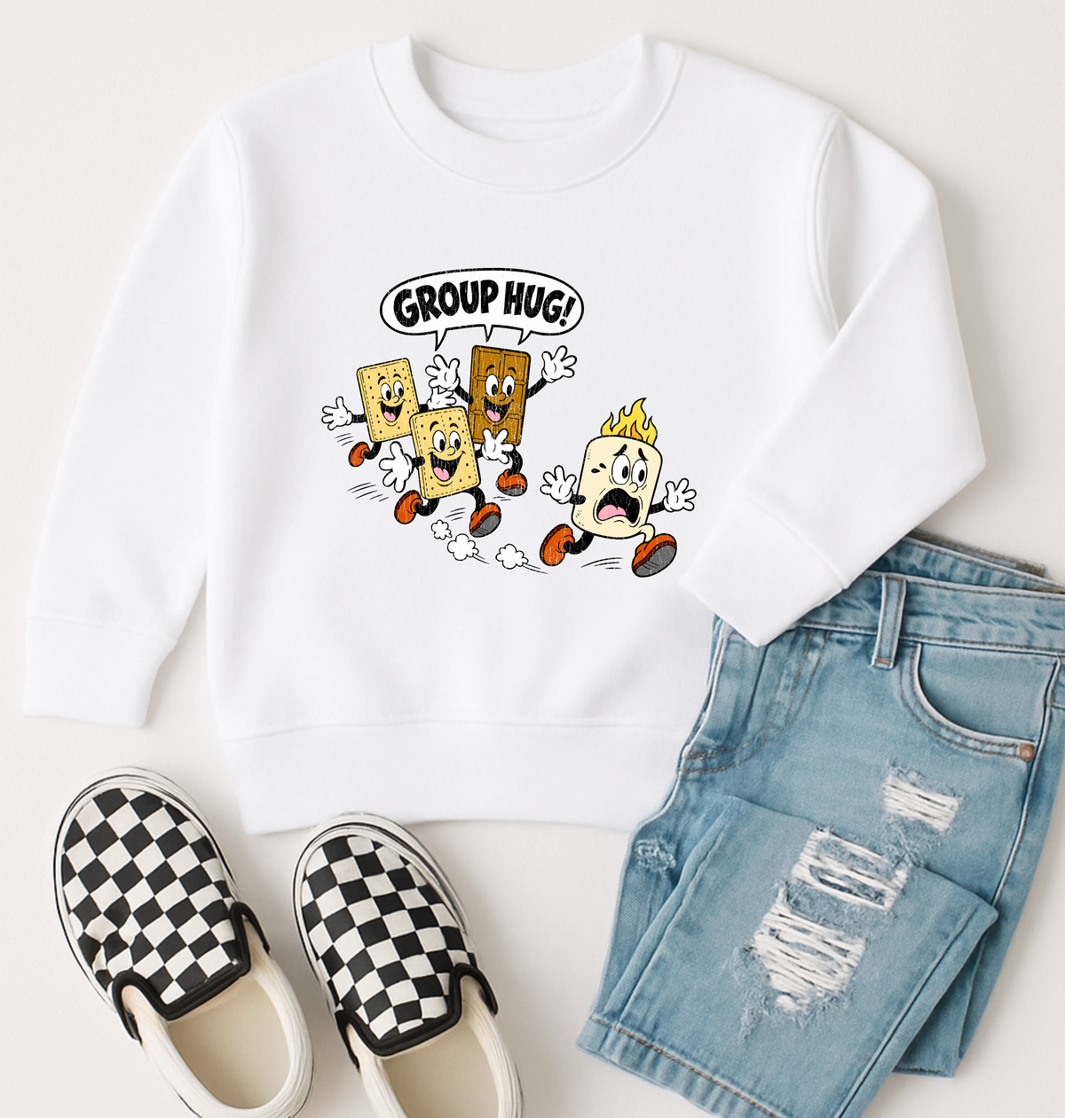 S'mores Group Hug Longsleeve | Minis