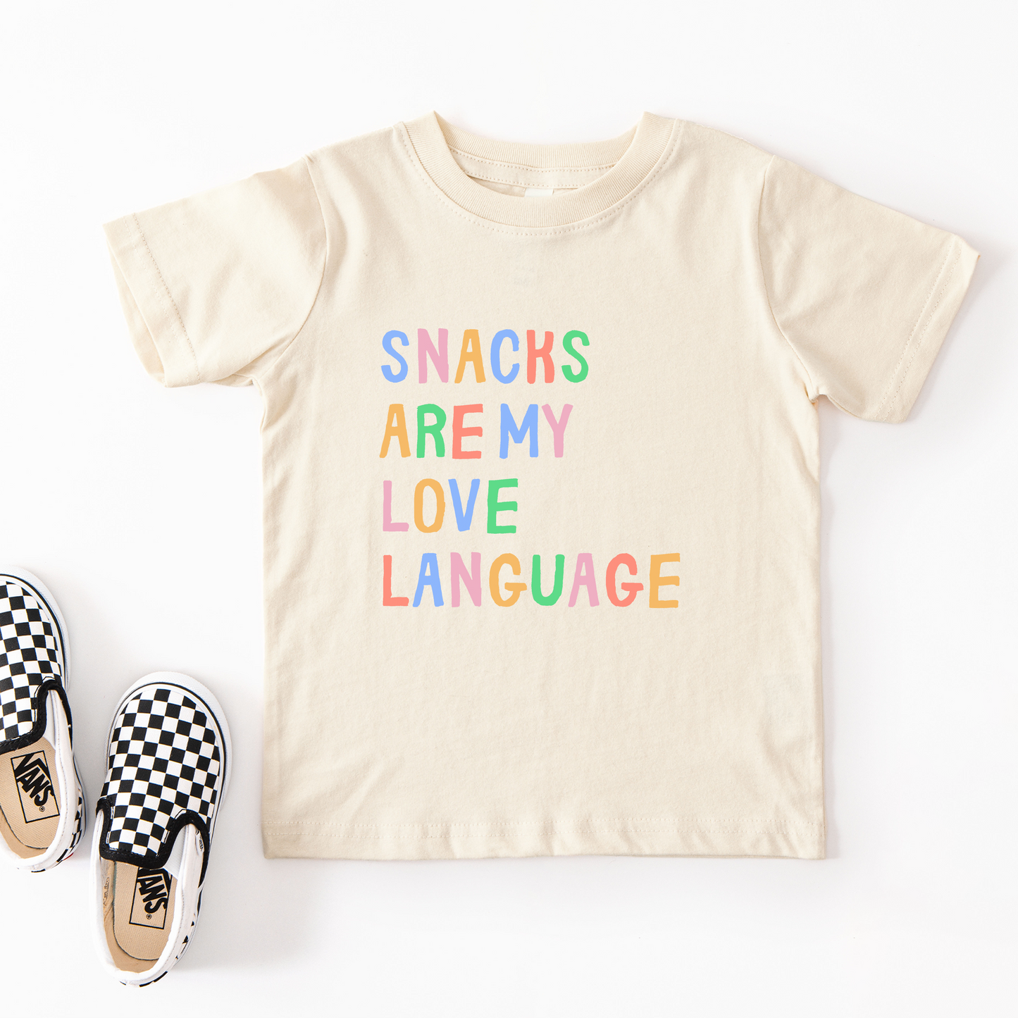 Snacks Are My Love Language Tee | Minis