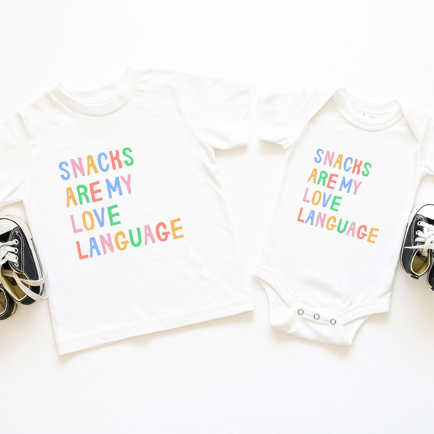 Snacks Are My Love Language Tee | Minis