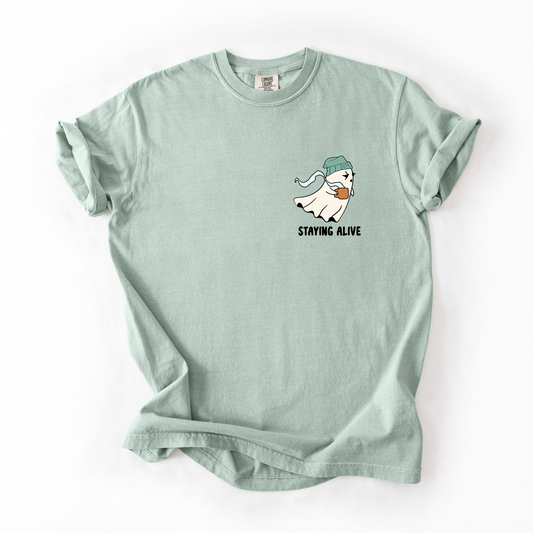 Staying Alive Ghost Tee