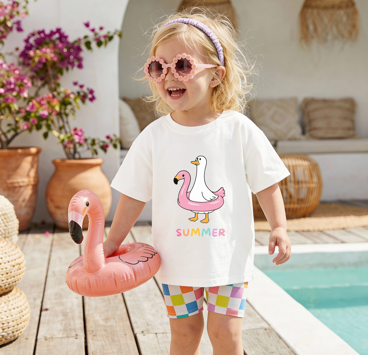 Summer Goose Tee | Minis