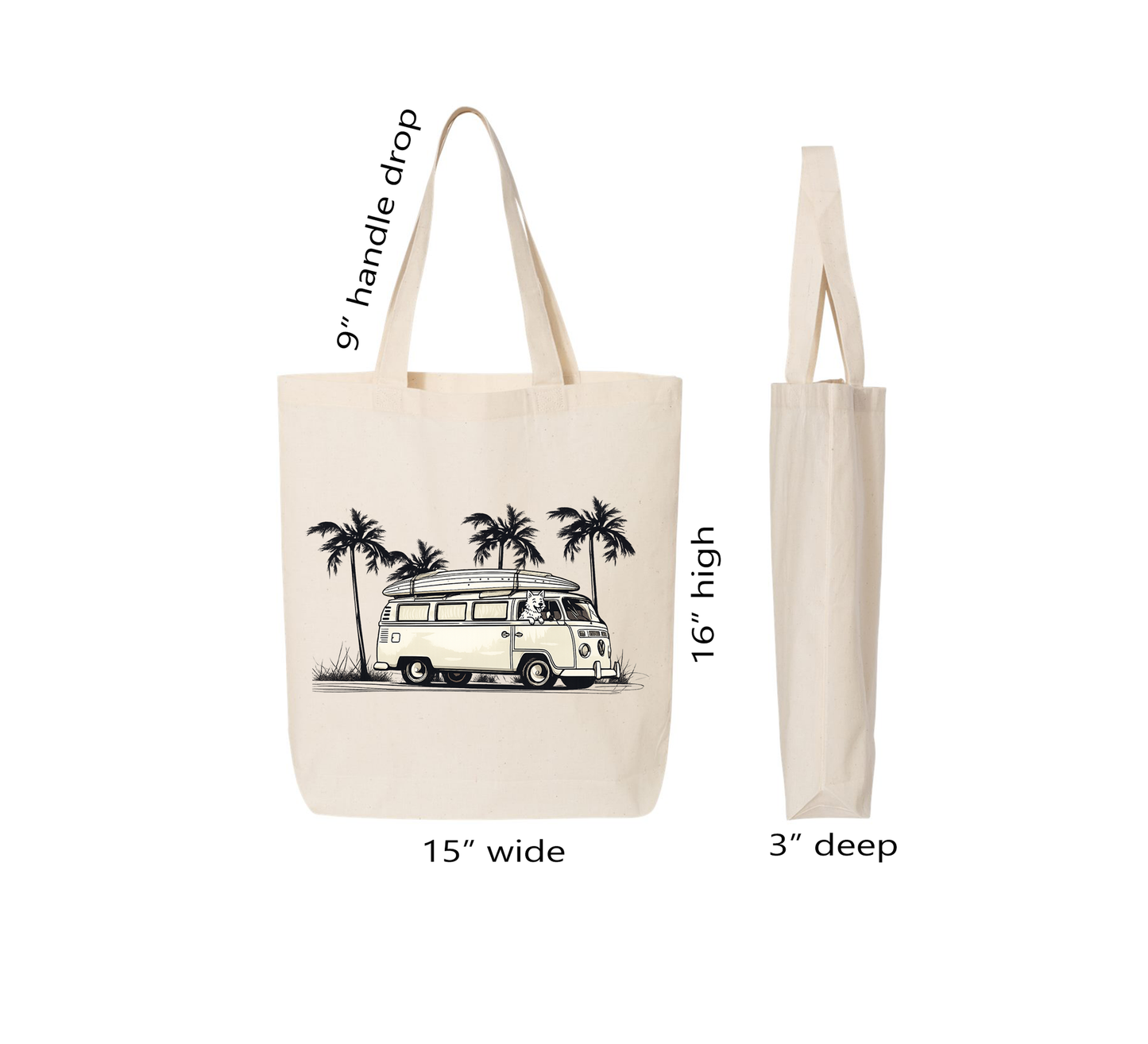 Summer Road Trip Tote Bag