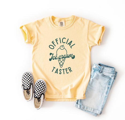 Official Ice Cream Taster Tee | Minis