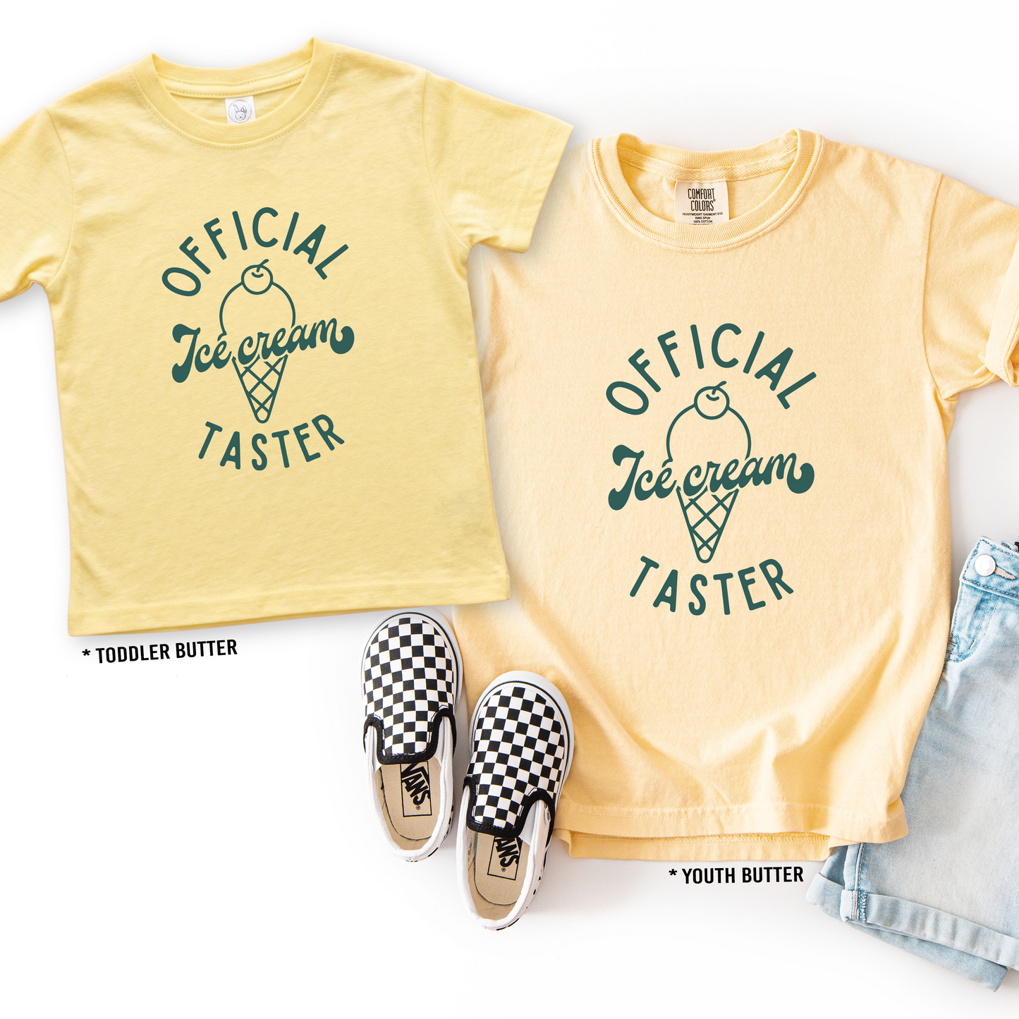 Official Ice Cream Taster Tee | Minis