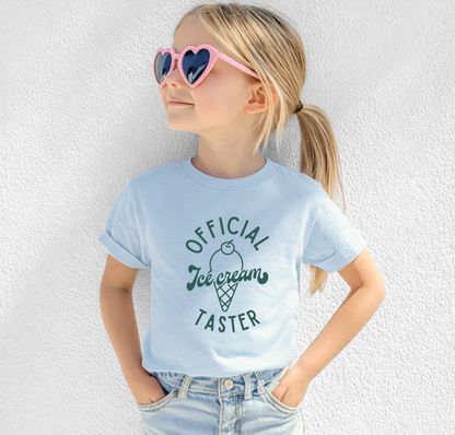 Official Ice Cream Taster Tee | Minis