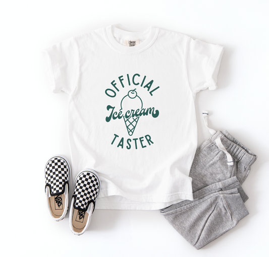 Official Ice Cream Taster Tee | Minis