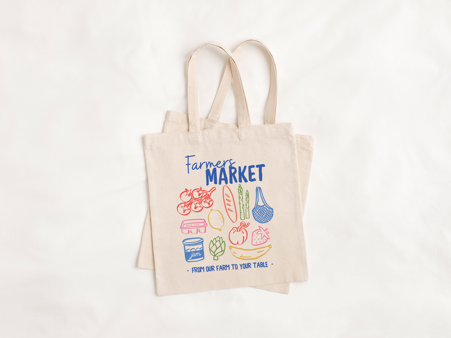 Farmers Market Tote Bag