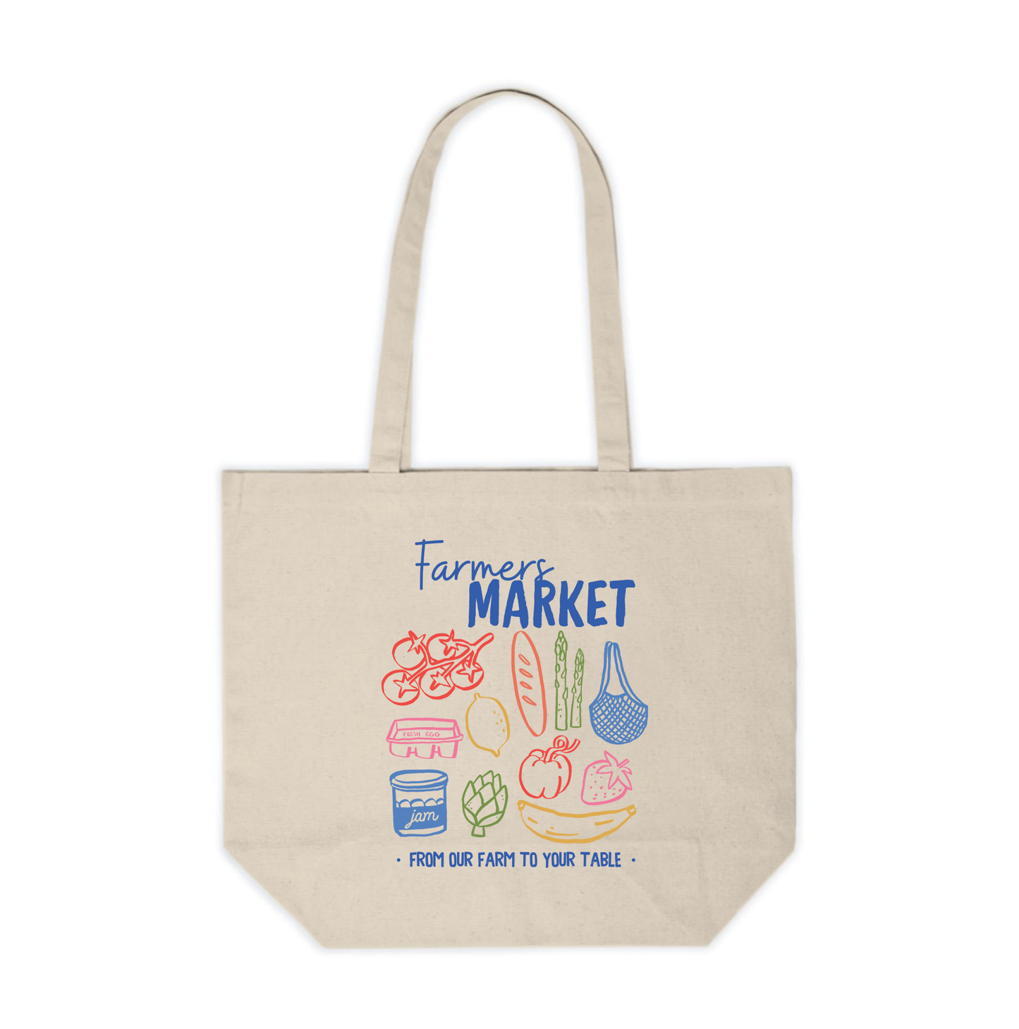 Farmers Market Tote Bag