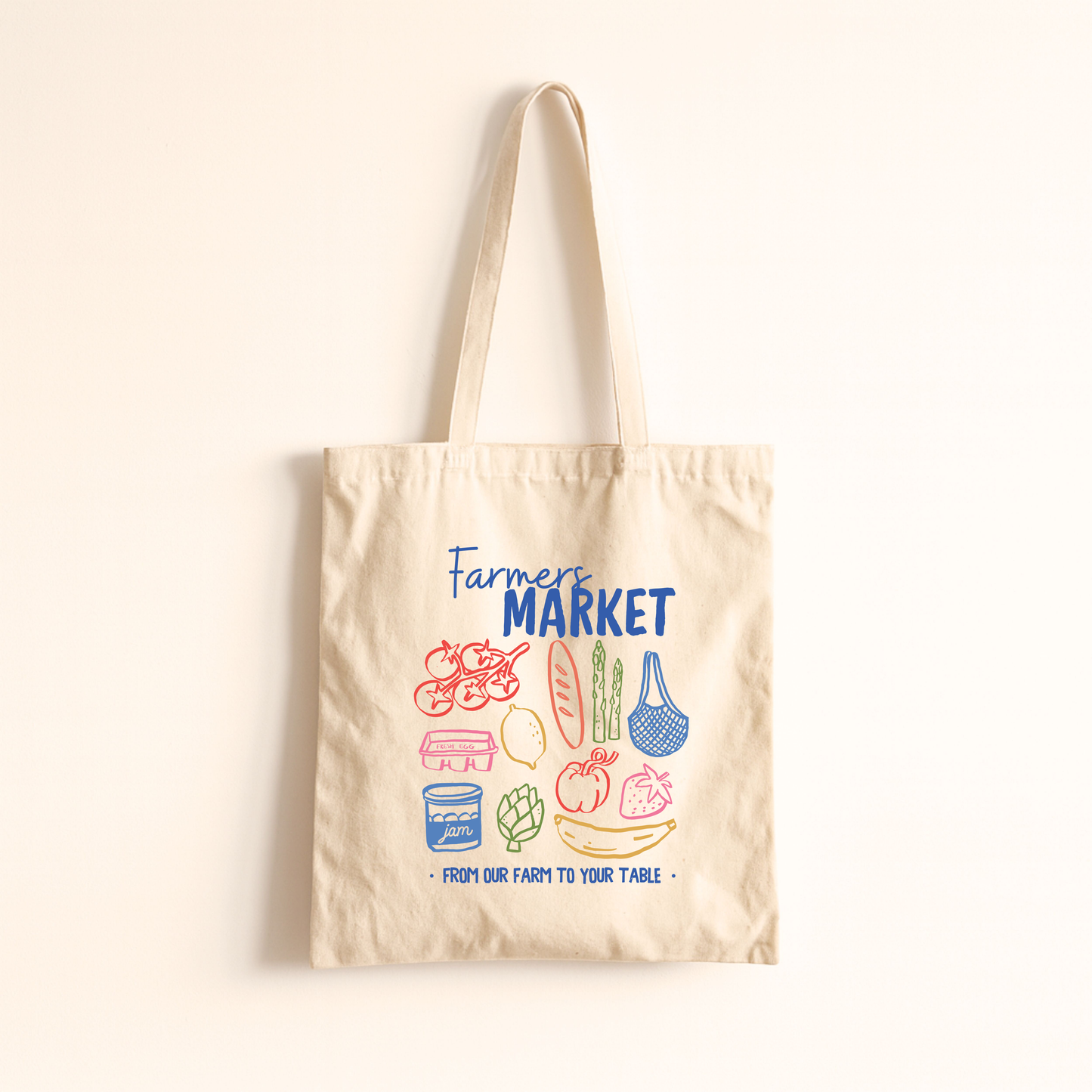 Farmers Market Tote Bag