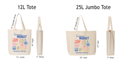Farmers Market Tote Bag
