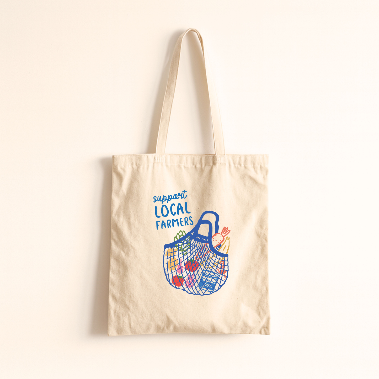 Support Local Farmers Tote Bag