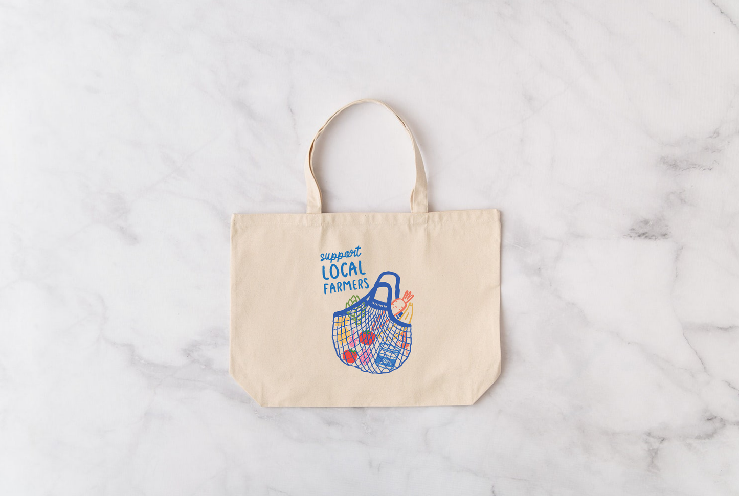 Support Local Farmers Tote Bag