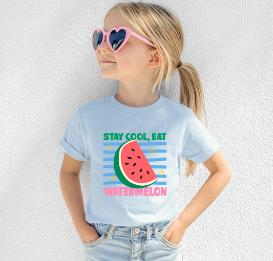 Stay Cool Watermelon Tee | Minis