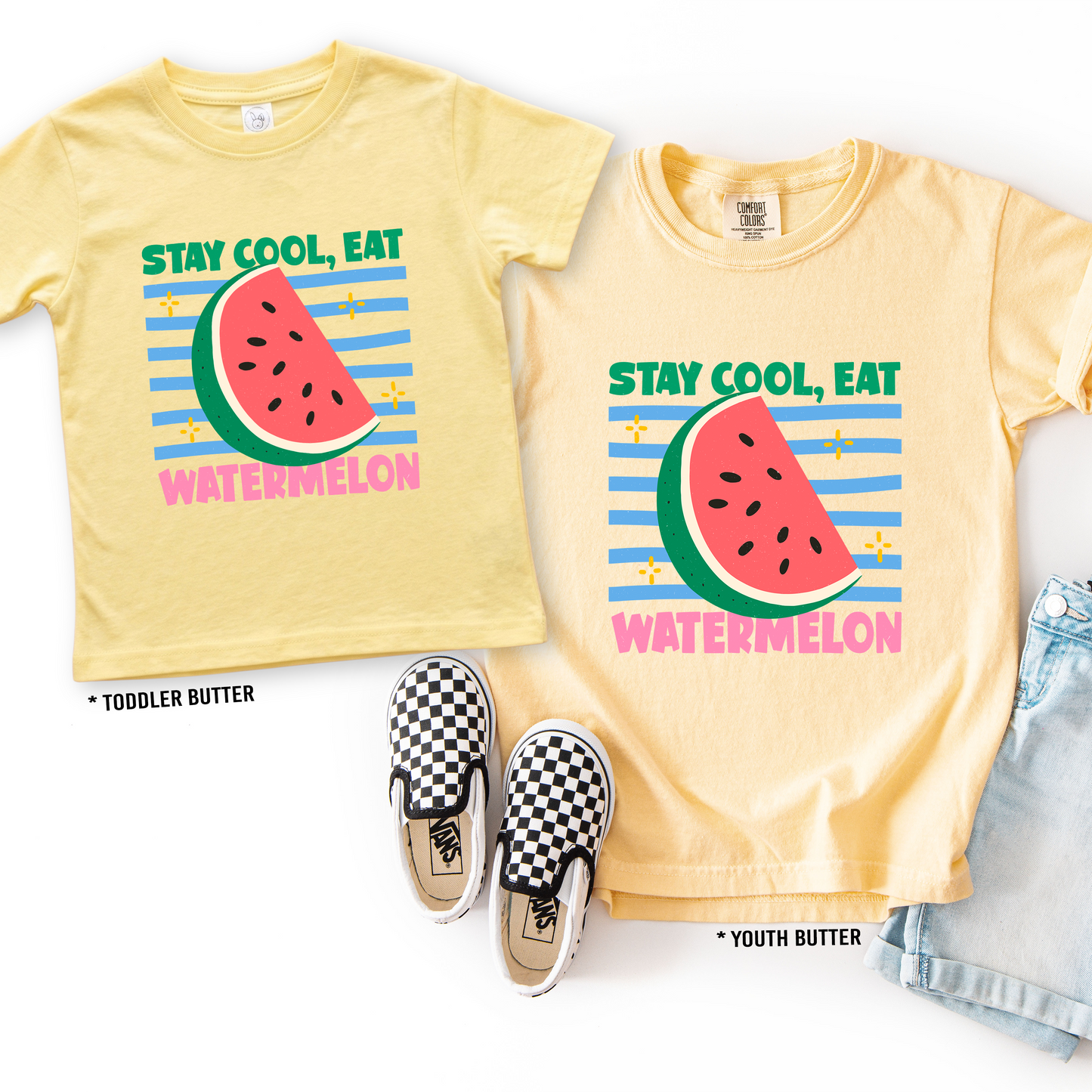 Stay Cool Watermelon Tee | Minis