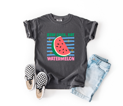 Stay Cool Watermelon Tee | Minis