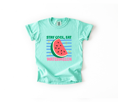 Stay Cool Watermelon Tee | Minis