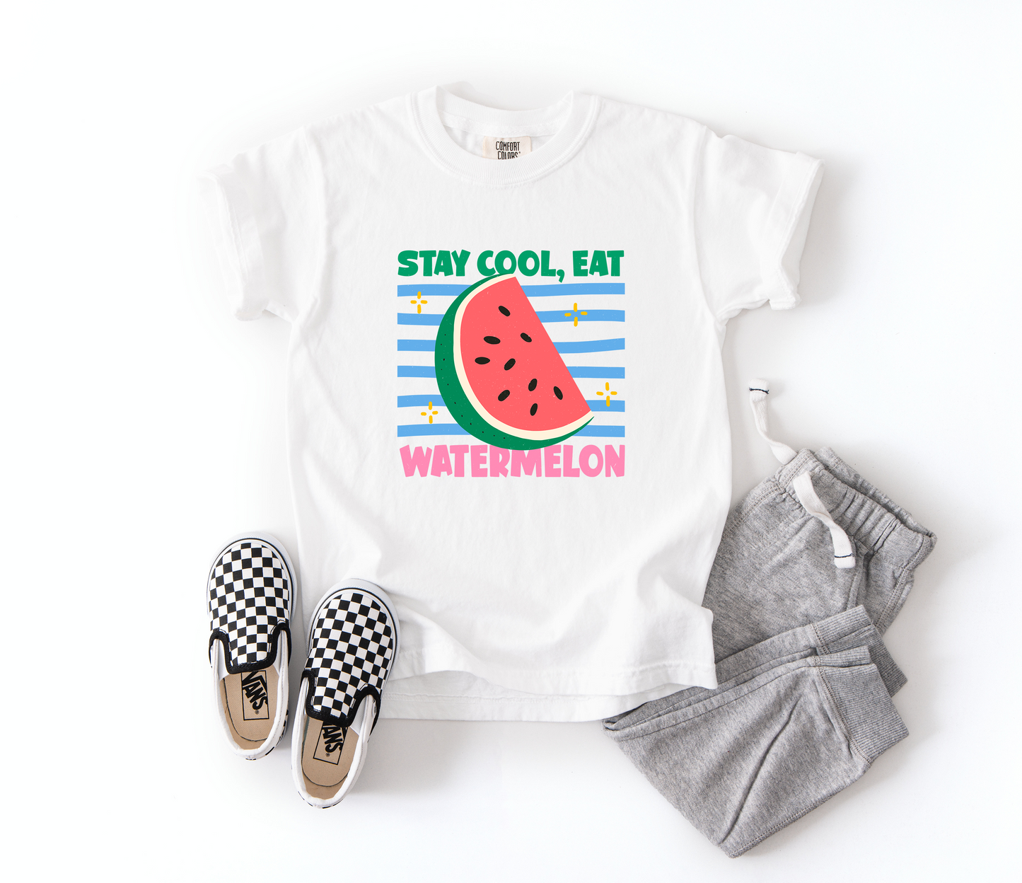 Stay Cool Watermelon Tee | Minis