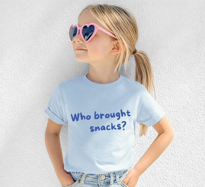 Who Brought Snacks Tee | Minis