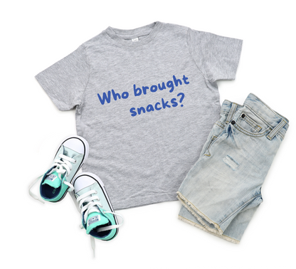 Who Brought Snacks Tee | Minis