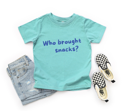 Who Brought Snacks Tee | Minis
