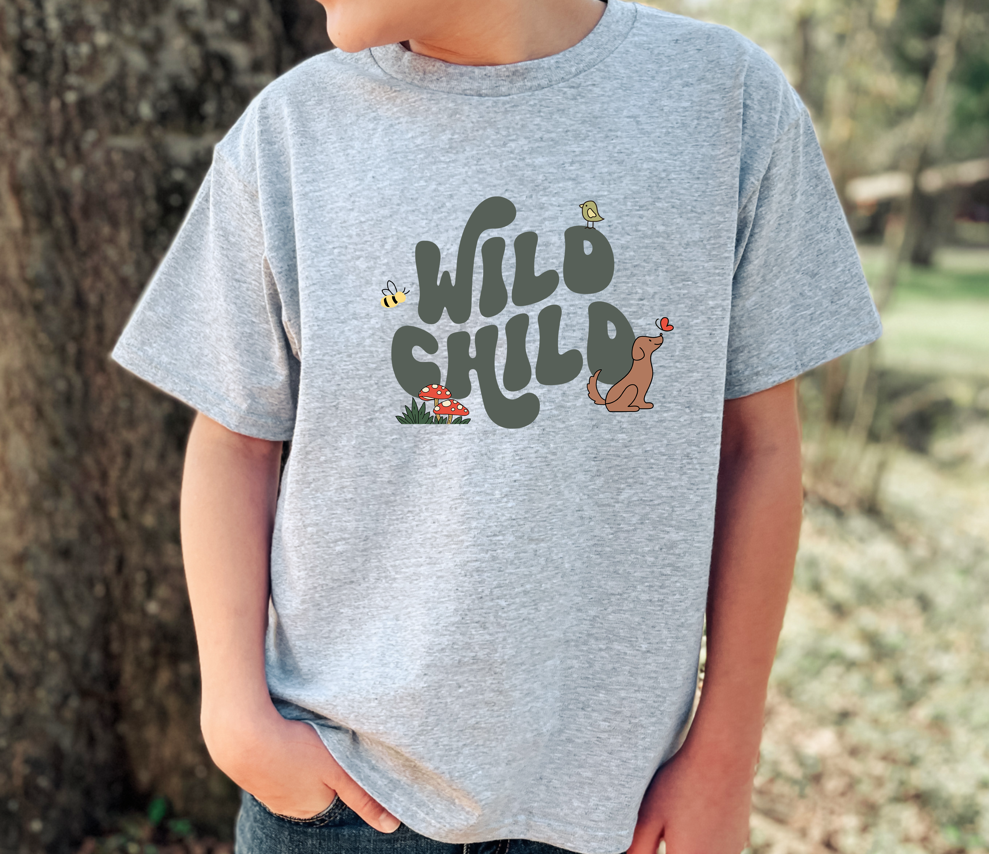 Wild Child Youth Tee | Minis