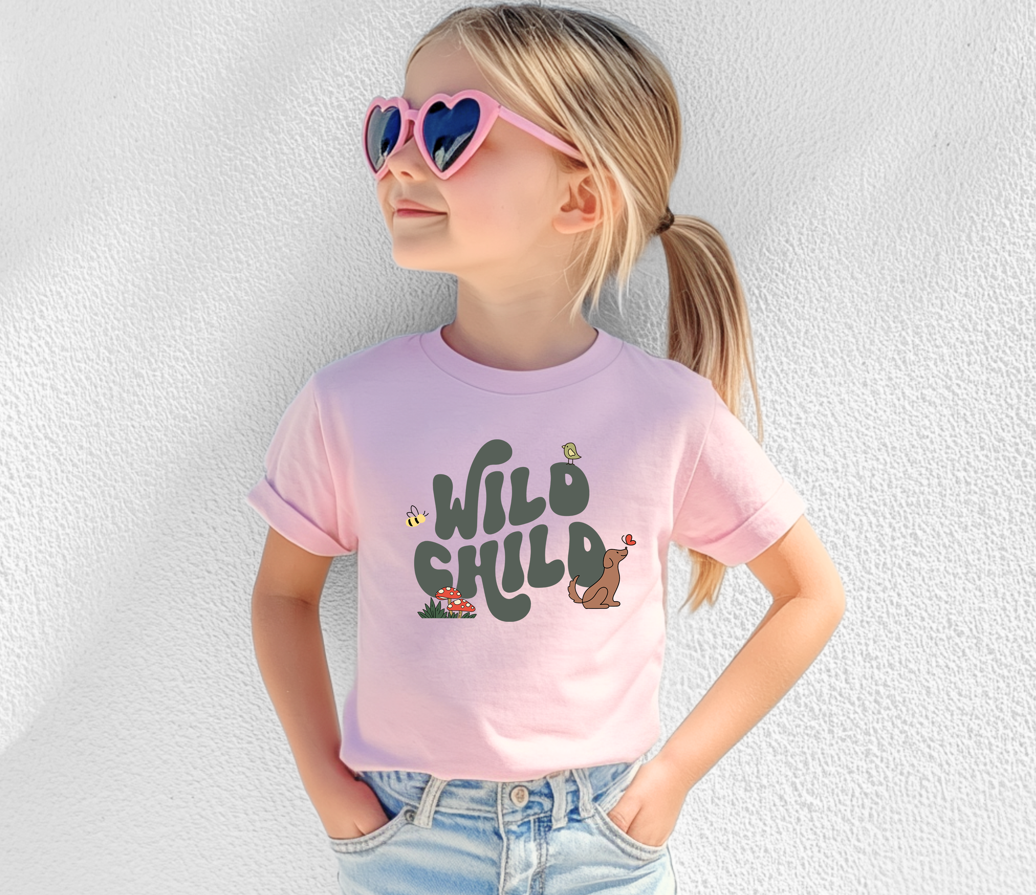 Wild Child Youth Tee | Minis