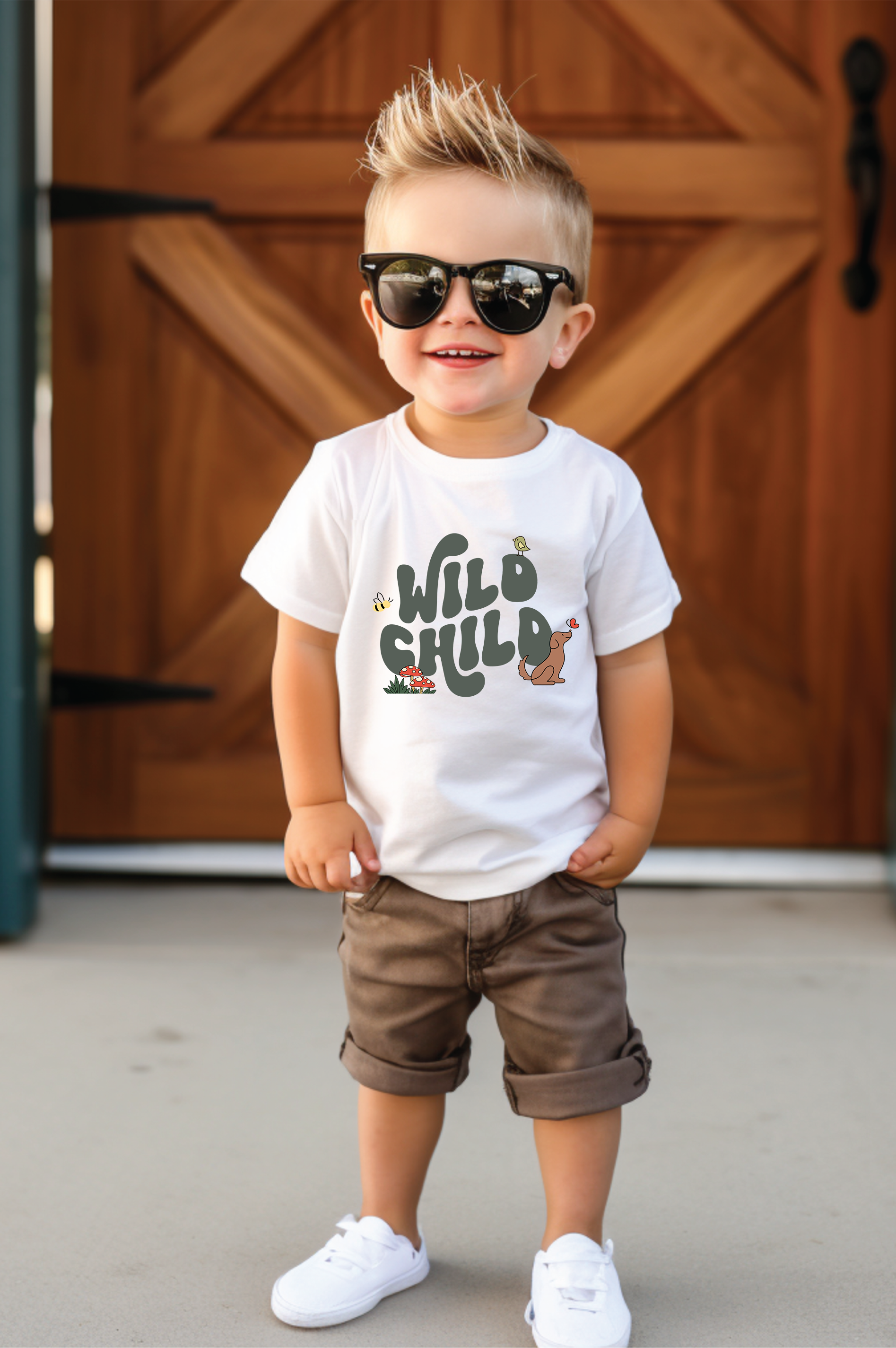 Wild Child Youth Tee | Minis